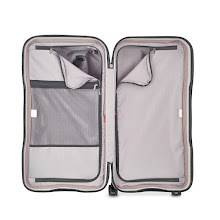 Walizka twarda z poliwęglanu unisex Delsey Securitime Zip duża 73 cm srebrna - cecha produktu