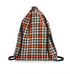 Worek mini maxi sacpack glencheck red
