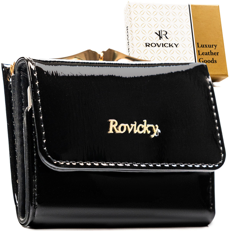 Portfel damski Rovicky RH-32-1-SH-R czarny