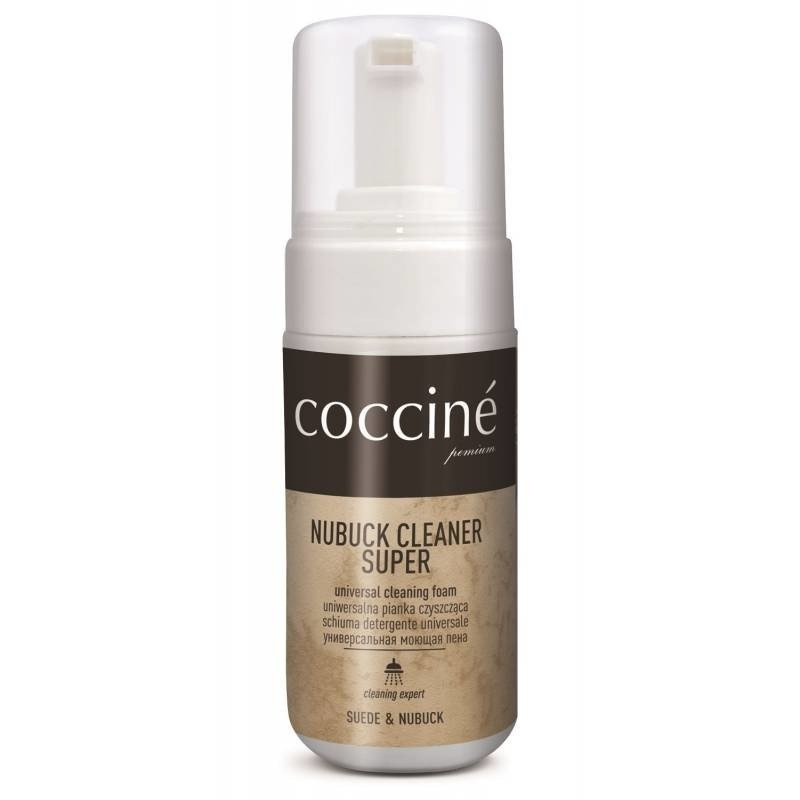 Zestaw do zamszu i nubuku Coccine szary - pianka Nubuck Cleaner Super z pompką
