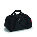 Torba sportowa z poliestru unisex activitybag podróżna fitness black czarna