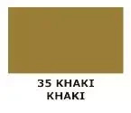 Farba do skóry gładkiej Tarrago oliwkowa - próbnik koloru 35 khaki / khaki