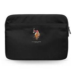Etui na laptopa nylonowe unisex U.S. Polo Assn. USCS13PUGFLBK sleeve 13 cali czarne