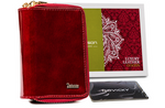 Skórzane etui na klucze i dokumenty czerwone Peterson PTN BC-6000-1414 RED