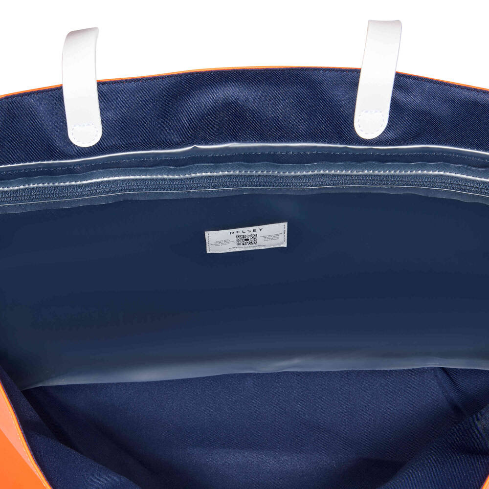 Torba sportowa z poliestru unisex Delsey Croisiere tote bag A4 pomarańczowa - cecha produktu
