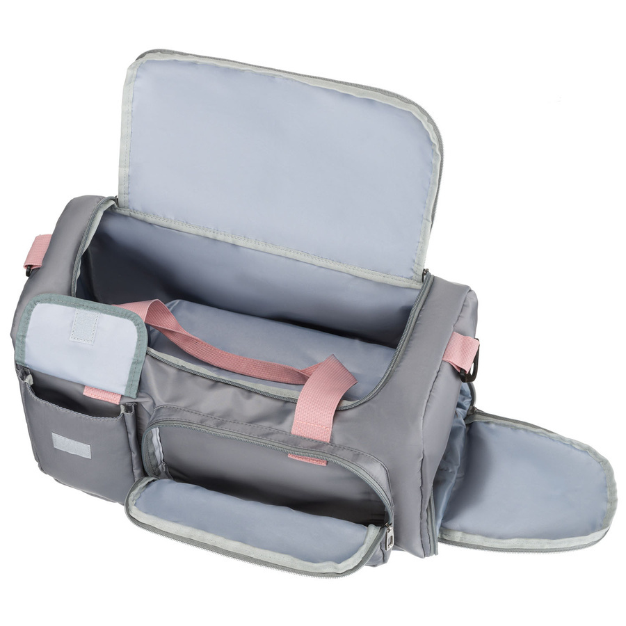 Komora na buty w szaro-różowej torbie Peterson 23032