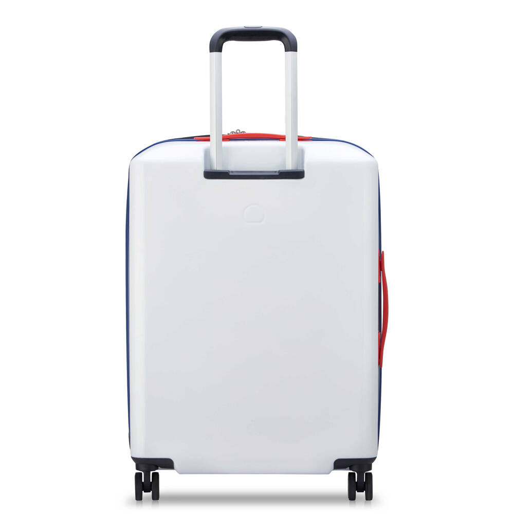 Walizka podróżna z ABS unisex Delsey Benetton United 66 cm średnia biała - cecha produktu
