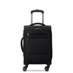 Walizka podróżna z poliestru unisex Delsey Paris Securitech mała czarna