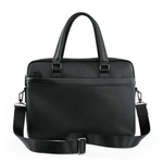Torba męska skórzana czarna na laptopa dokumenty Solier SL42 Brannor
