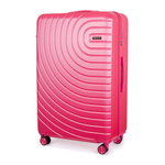 Walizka podróżna średnia coral ABS - AVENTOR SOLIER STL1064 M