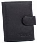 Etui na karty skórzane 4U Cavaldi TW-04-PDM-BP czarne