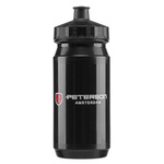 Sportowy, czarny bidon na wodę o pojemności 550ml - Peterson