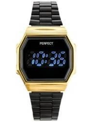 ZEGAREK DAMSKI NA BRANSOLECIE ELEGANCKI LED PERFECT A8039 (zp916c)