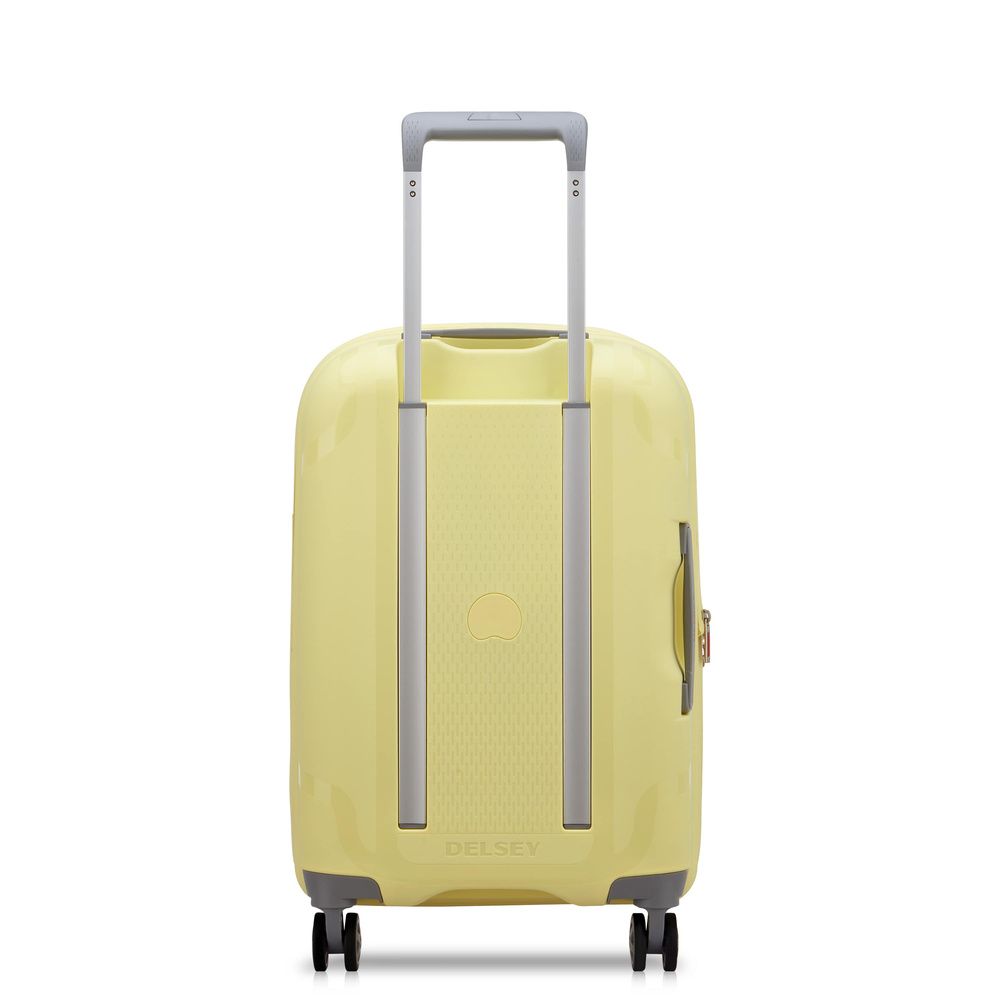 Walizka z polipropylenu unisex Delsey Clavel kabinowa na 4 kołach 55 cm żółta jasna - cecha produktu