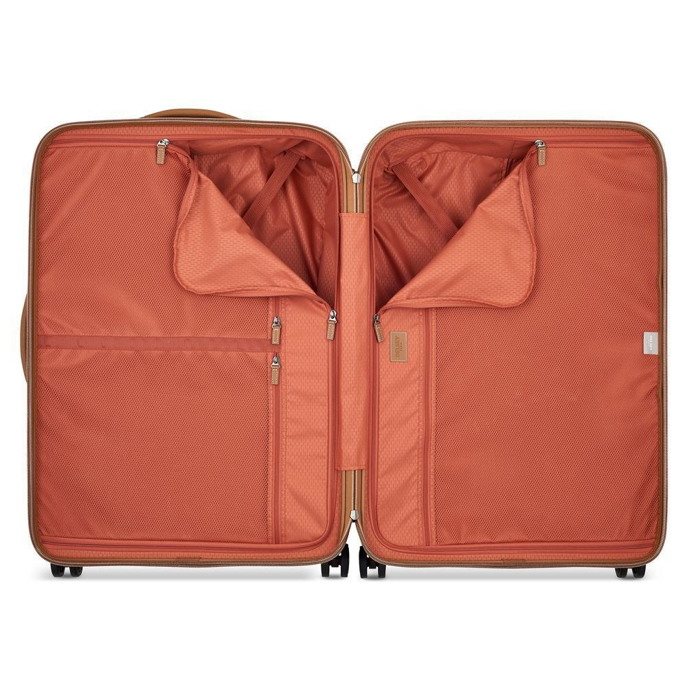 Walizka twarda z materiału unisex Delsey Chatelet Air 2.0 na 4 kółkach duża brązowa - cecha produktu