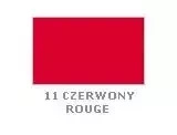 Krem do renowacji do skór gładkich Saphir czerwony - próbnik koloru z podpisem 11 Czerwony / Rouge