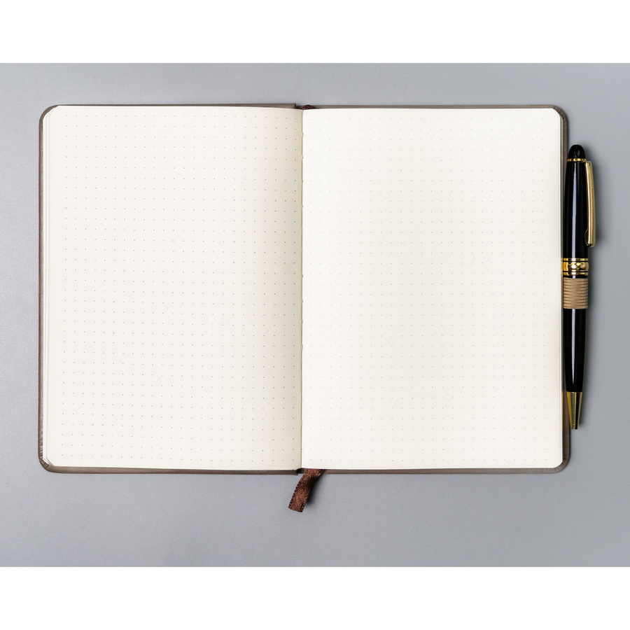 Otwarty khaki notes Peterson NOT-6-KP-53 w kropki