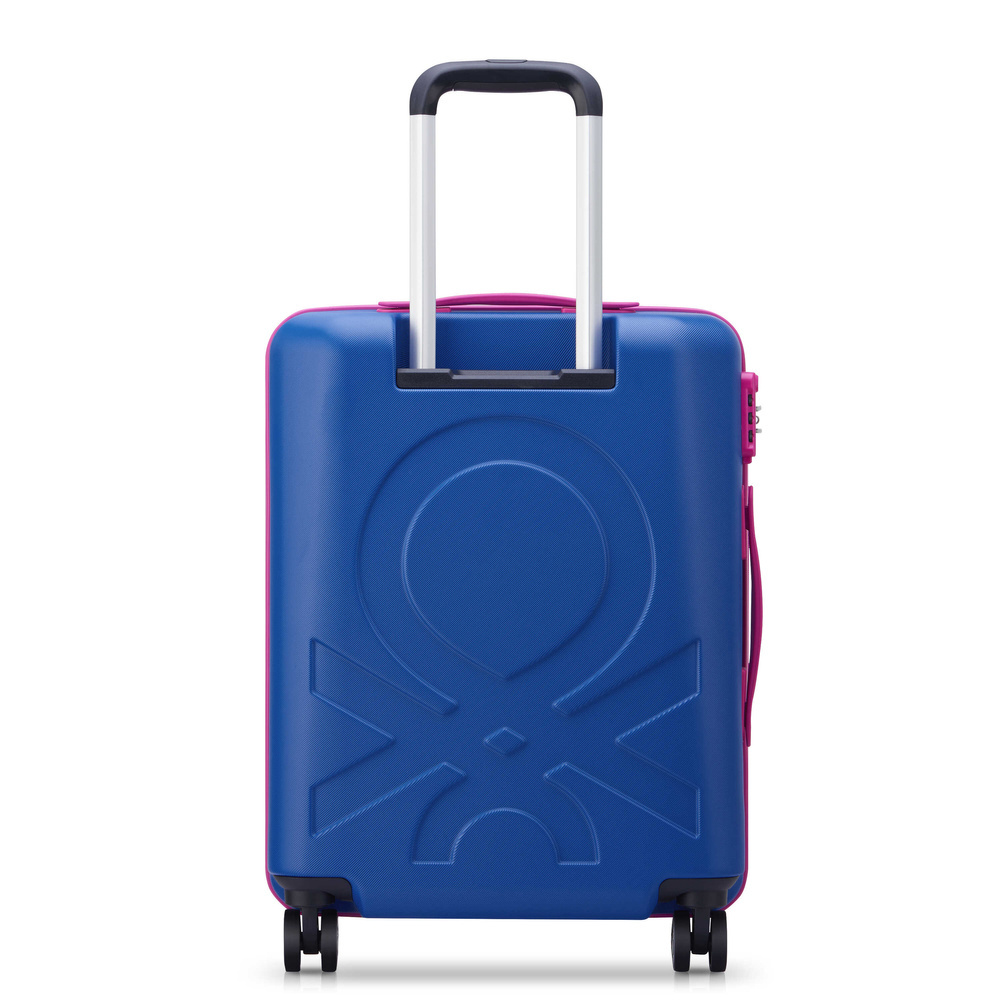Walizka kabinowa twarda z ABS unisex Delsey Benetton Fabrica 55 cm niebieska - cecha produktu