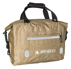 Torba na ramię laptopa beżowa - Amphibious Compass LGT