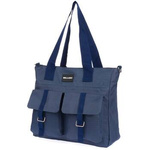 Torebka damska shopper Bellugio J38 granatowa