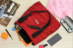 Torebka damska shopper Beltimore W90 bordowa
