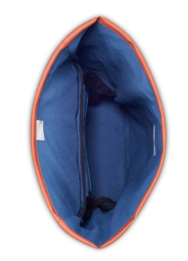Plecak podróżny materiałowy unisex Delsey Turenne Soft miejski pomarańczowy - cecha produktu