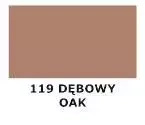 Farba do skóry gładkiej Tarrago jasnobrązowa - próbnik koloru 119 dębowy / oak