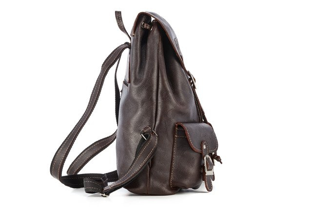 Plecak skórzany unisex VOOC TC13 miejski retro duży brązowy - cecha produktu