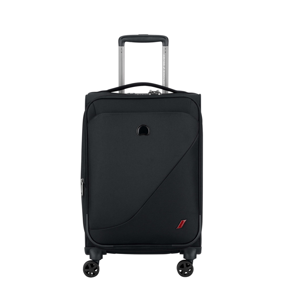 Walizka kabinowa z materiału unisex Delsey New Destination na 4 kółkach mała czarna - cecha produktu