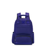 Plecak z materiału unisex Delsey Benetton Color Block miejski na laptopa 15,6 fioletowy