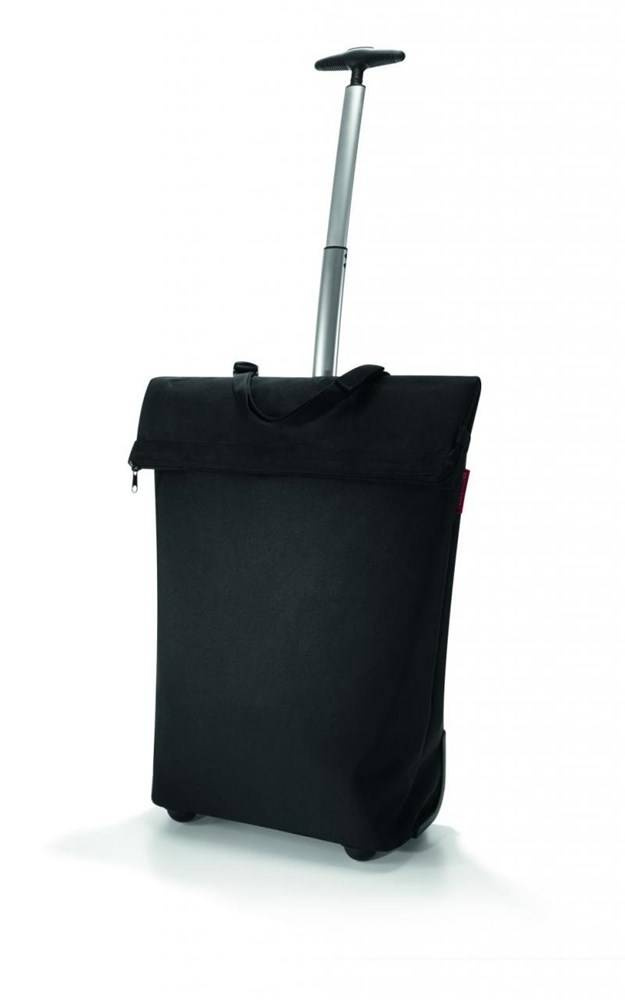 Wózek zakupowy z poliestru unisex Shopping trolley M torba na kółkach czarny - cecha produktu