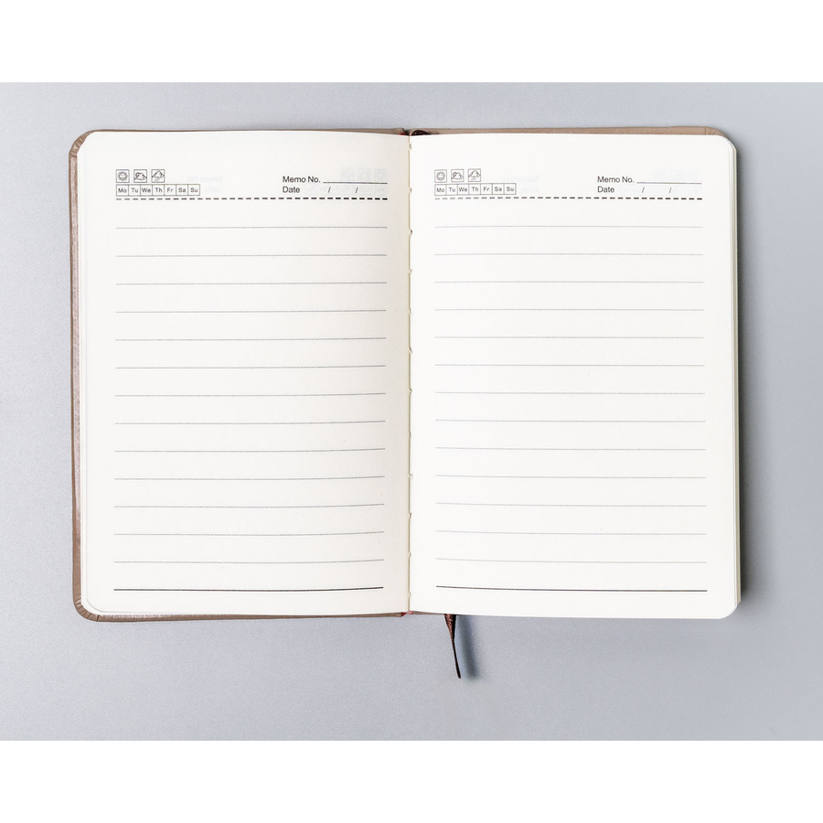 Otwarty khaki notes Peterson NOT-6-LN-54 w linie