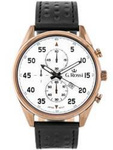 ZEGAREK G. ROSSI Z BIAŁĄ TARCZĄ - 7116A (zg215a) + BOX