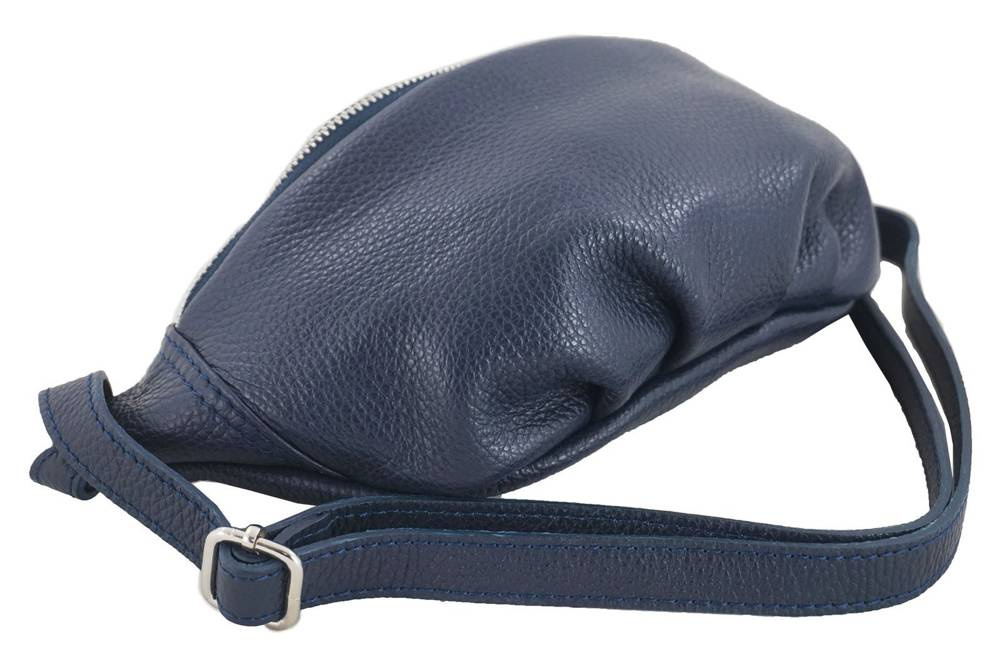 Saszetka ze skóry naturalnej damska Barberini's 796-13 nerka casual czerwona - cecha produktu