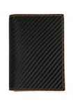 Skórzane czarne etui na karty, wizytówki Vip Collection Toscana 15 BL