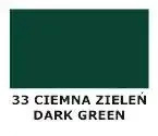 Farba do skóry gładkiej Tarrago zielona - próbnik koloru 33 ciemna zieleń / dark green