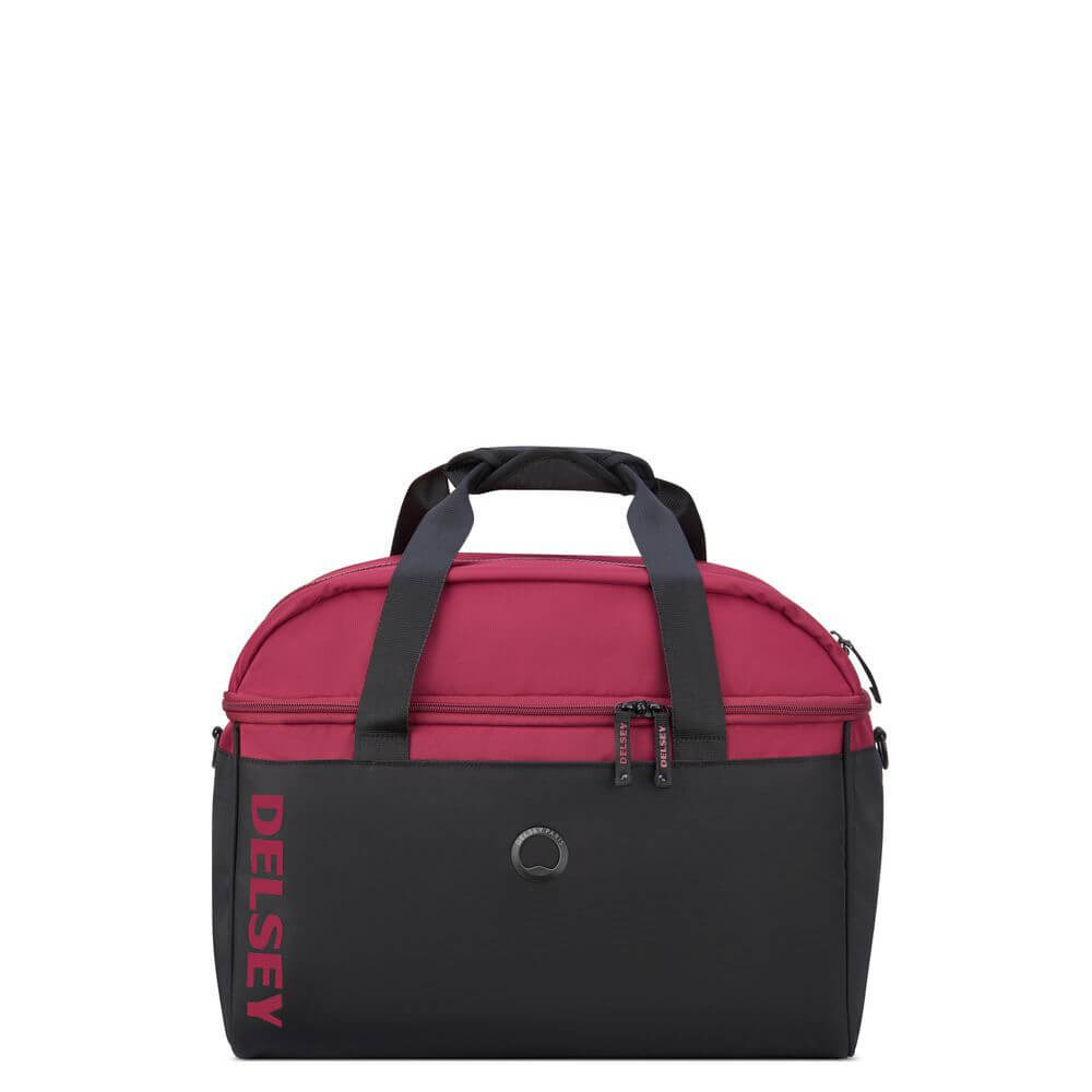 Torba podróżna z poliestru unisex Delsey Egoa kabinowa mała czerwona - cecha produktu