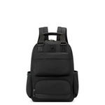 Plecak materiałowy unisex Delsey Benetton Color Block miejski na laptopa czarny