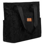Torebka damska shopper Rovicky R-TZ-01 w ornamenty czarna