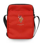Listonoszka nylonowa unisex US Polo Assn USTB10PUGFLRE saszetka mała czerwona