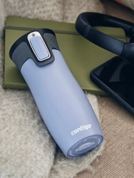 Kubek termiczny niebieski mat - Contigo West Loop 2.0 470ml - Earl Grey