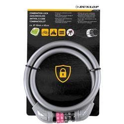 Zapięcie do roweru szare Dunlop