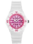 Zegarek damski Casio LRW-200H 4CVDF biało-różowy