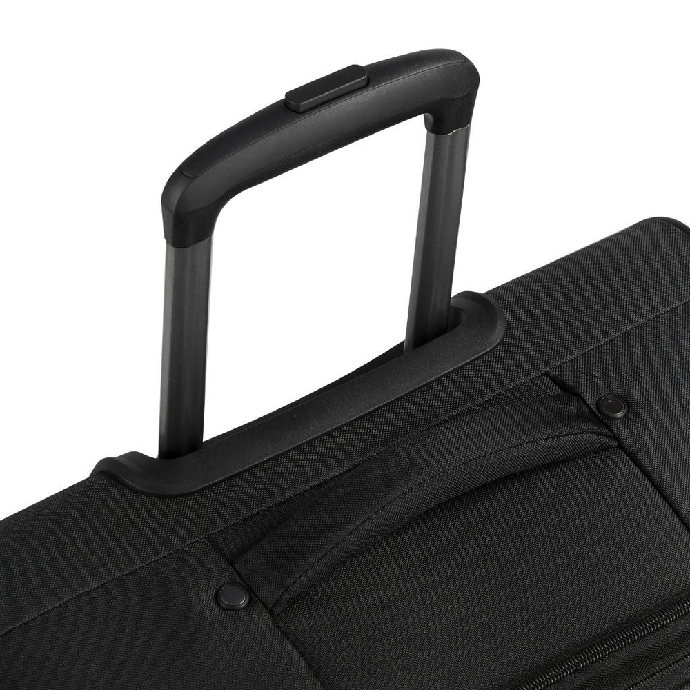 Walizka podróżna z poliestru unisex Delsey Paris Securitech Vanguard średnia czarna - cecha produktu