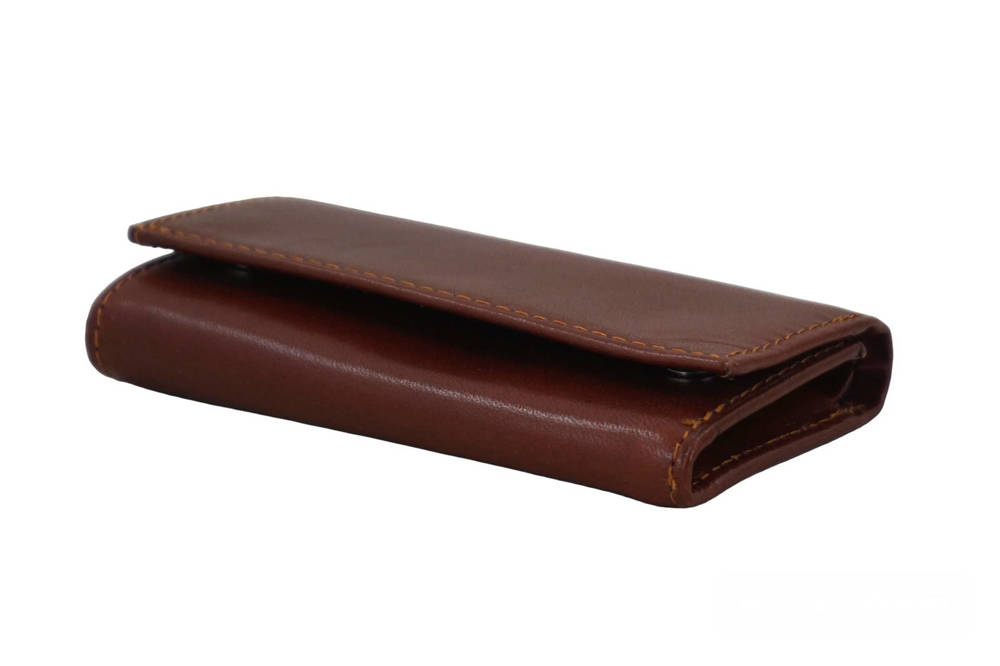 Etui na klucze skórzane unisex Barberini's 7023-6 małe brązowe - cecha produktu
