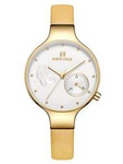 Zegarek damski elegancki Naviforce NF5001 złoto-żółty
