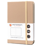 Notes A6 w kropki Peterson NOT-6-KP-54 khaki