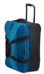 Torba podróżna z poliestru unisex Delsey EGOA na kółkach 53 cm niebieska