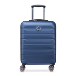 Walizka kabinowa z poliwęglanu unisex Delsey Air Amour SLIM mała 55 cm niebieska