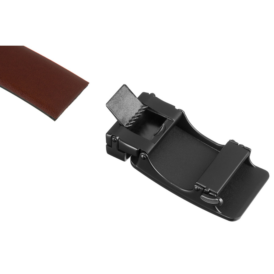 Mechanizm klamry brązowego paska Peterson A008